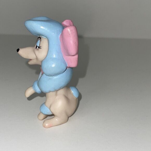 Georgette - Poodle - Oliver and Company (1988) Disney Happy Meal Toy 3.25” VTG - Picture 2 of 5